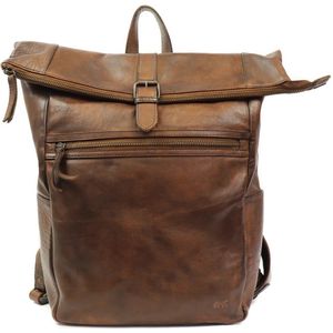 Bear Design Rick Rolltop Laptop Rugzak / Rugtas - 13 inch - Bruin