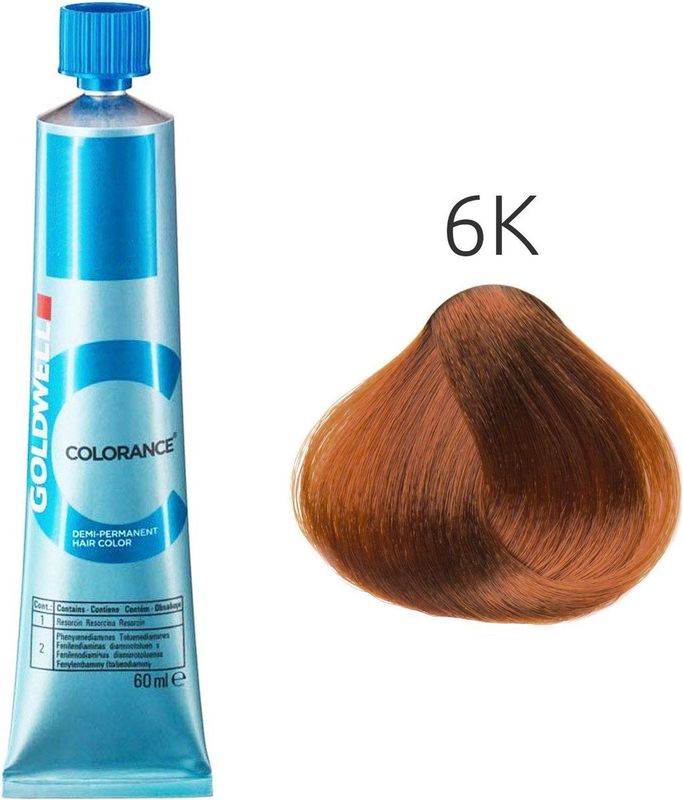 Goldwell Colorance haarkleuring 60 ml 6K