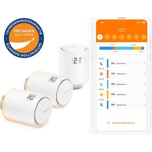 Netatmo Slimme Radiatorknop - Uitbreiding - 3 stuks