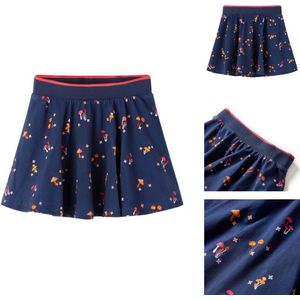 vidaXL Kinderrokje - Kinderrokjes - Kinderkleding - Kinderkled - Kinderrokje 92 marineblauw