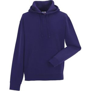 Russell Authentic Hoodie voor Heren Paars XXXL
