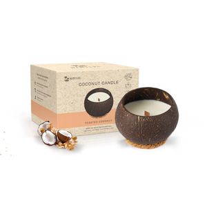 Namture Kokosnoot Kaars – Toasted Coconut Geur - 50 Branduren - Vier Geuren - 300 ml Kokosnoot Wax – Duurzaam Cadeau