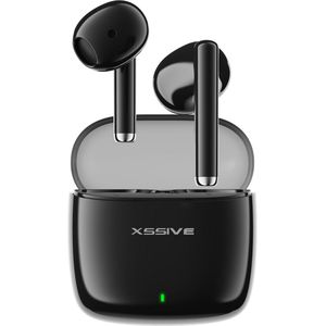 Xssive TWS18 - Oortjes Draadloos - Zwart - Bluetooth Oordopjes met 20 Uur Batterij - Draadloze Earbuds met Bluetooth 5.3