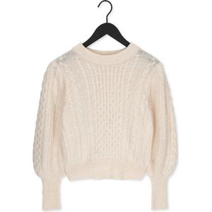 MSCH Copenhagen Peony Pullover Truien & vesten Dames - Sweater - Hoodie - Vest- Ecru - Maat L/XL