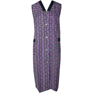 Ma Flodder jasschort Purple Flower-2