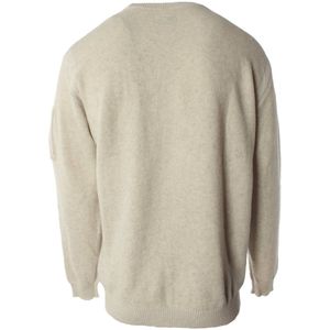 C.p. Company - Vanisè Fleece Knit Crewneck Sweater - Grijs - Heren