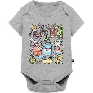 Nederland Baby Rompertje Met Korte Mouwen