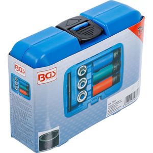 BGS Spiraalprofiel-dopsleutel- en schroefuitdraaier set