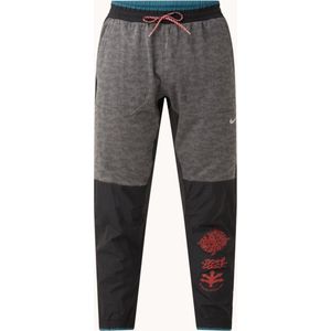 Nike Phenom Elite Wild Run tapered fit cropped hardloopbroek - Zwart/ Grijs - Maat S