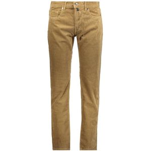Regular fit corduroy broek met steekzakken, model 'Laval'