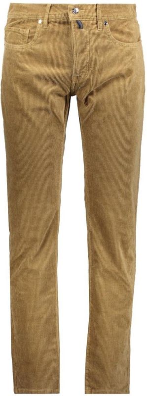 Regular fit corduroy broek met steekzakken, model 'Laval'