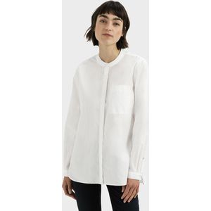 camel active - Blouse - Wit - Organisch Katoen