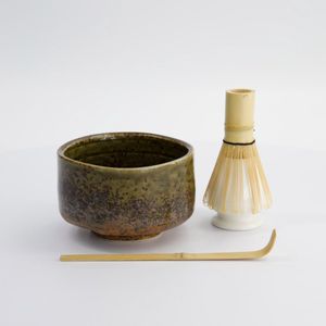 Tokyo Design Studio - Matcha Cadeauset - Groen/Bruin - 12x7.5cm