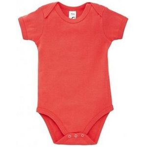 SOLS Uniseks babypakje van Bambino katoen (Koraal)