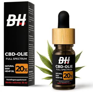 CBD Olie - 20% CBD - Hennep Olie 10 ml - Full Spectrum - Natuurlijk Extract