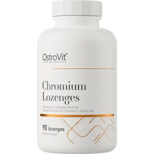 OstroVit - Chroom - Zuigtabletten - 90 Tabletten - Multifruit smaak - Chroom supplementen - chroompicolinaat (chroom) - Vegan