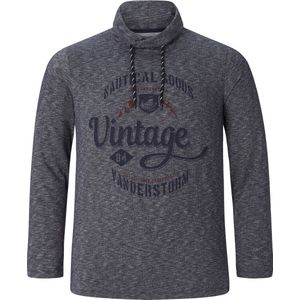 Sweater - Katoen - Staande Kraag - Lange Mouw - Tekst Print