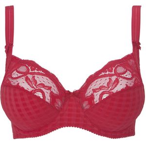 Prima Donna - Madison - BH - Rood - Gebloemd Transparant - Driedelige Soft Cups