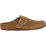 Pepe Jeans - PMS90123 - Bruin - Leren Klompen - Plat - Casual