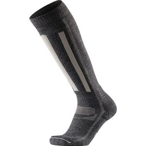 DANISH ENDURANCE - Skisokken - Donkergrijs/Lichtgrijs - van Merino Wol