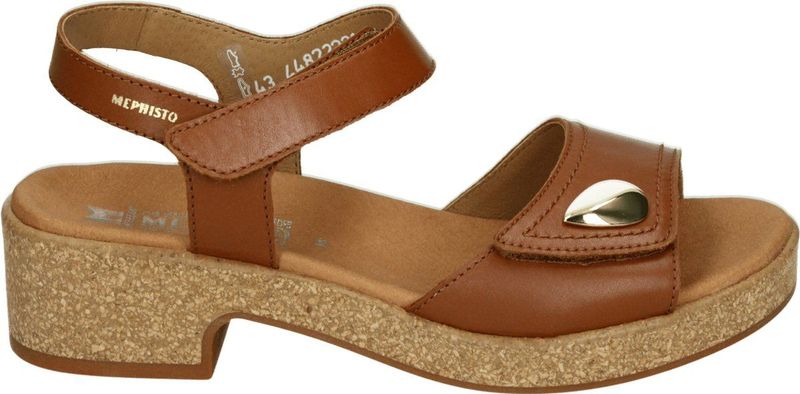 Mephisto - FRANKA SILK - Sandalen - Cognac