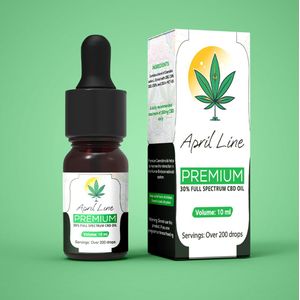 April Line - Plantaardige CBD Olie - Full Spectrum 30% - Organische Wietolie