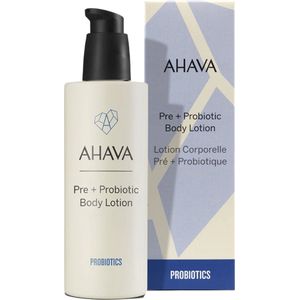 AHAVA Probiotische Bodylotion - Versterkt Natuurlijke Huidbarrière | Balanceert & Hydrateert | Synbiotic-complex | Lotion voor dames & heren | Moisturizer voor een droge huid & gezicht - 250ml