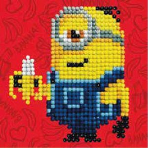 DIAMOND DOTZ Minion - Diamond Painting - 10x10 cm