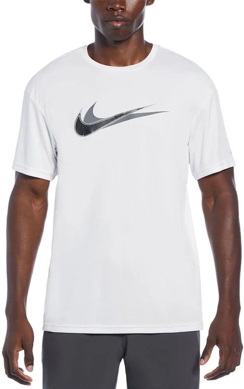 Nike Swim Hydroguard T-shirt Met Korte Mouwen Wit L Man