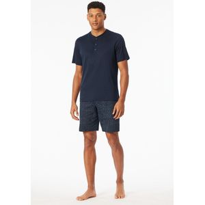 Schiesser - Fine Interlock – Pyjama – 182613 – Graphit – Maat L