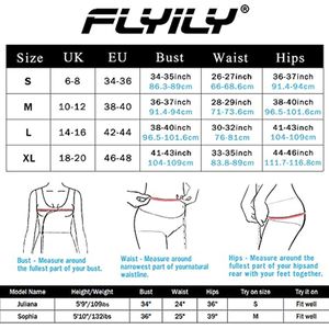 Tankini Badpak voor Vrouwen met Dubbele Ruches en Hoge Taille