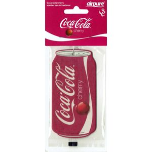 Cherry Coca Cola Auto Geurhanger - Luchtverfrisser - 11cm - Cherry Cola - Cherry Cola blikje - Autoverfrisser