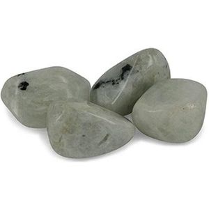 Trommelstenen Maansteen Regenboog (20-30 mm) - 50 gram