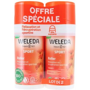 Weleda Sport Arnica Roller Set van 2 x 75 ml