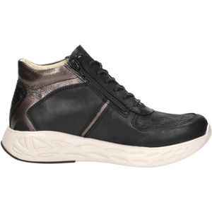 Wolky - 0570690 - Veterschoenen - Zwart combi