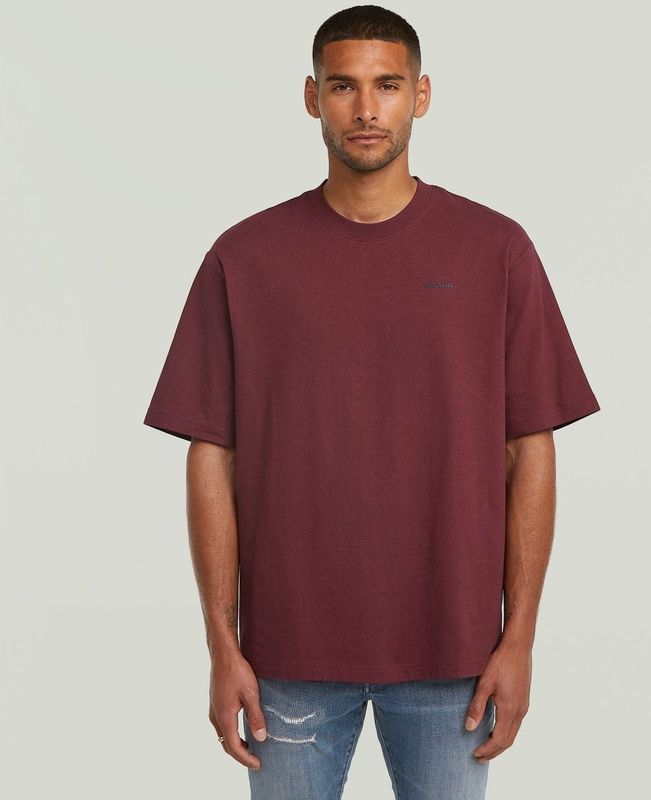 G-STAR Boxy Base, rood (Port Red D26817-d593-4608), XS