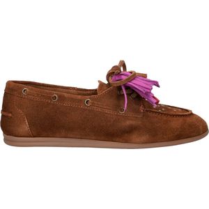 Nelson dames instapschoen - Cognac - Maat 39