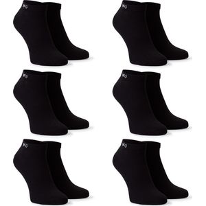 McGregor Sneakersokken - Zwart - 6-pack - Maat 36-42