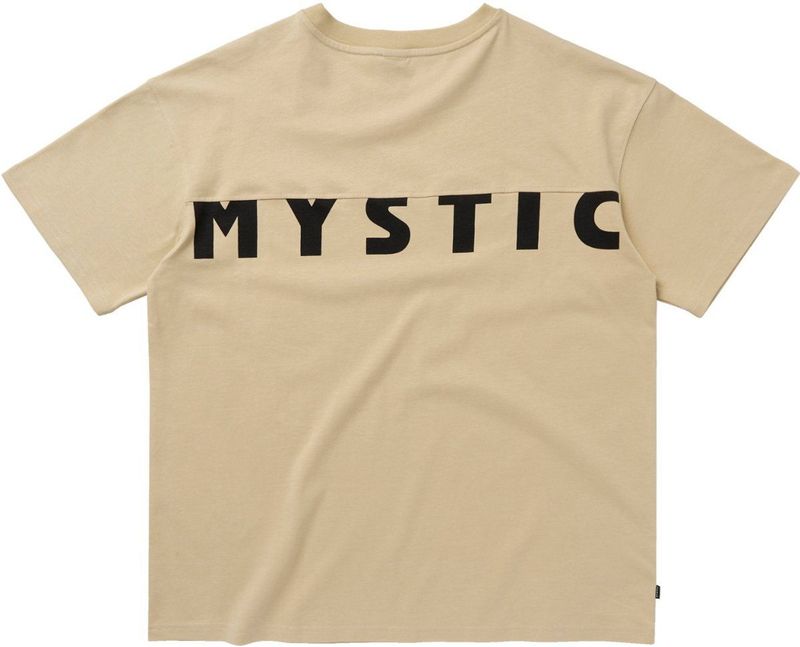 Mystic Profile Tee - 240178 - Pale Khaki - S - Women