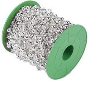 Allecto Plus - Gegalvaniseerde draad 3 mm + 8 mm - 60 meter - Kettingslinger decoratie voor bruiloft en Kerstmis