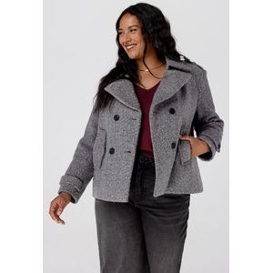 MS Mode Jas Korte double-breasted jas