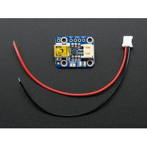 Mini Lipo w/Mini-B USB Jack - USB LiIon/LiPoly charger - v1 Adafruit 1905