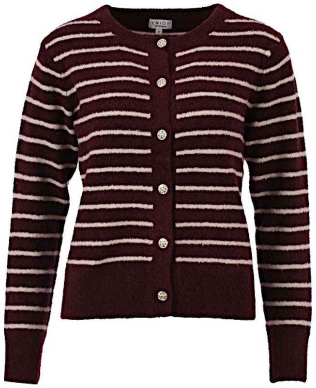 Enjoy - Vest - Bordeaux Rood - Dames
