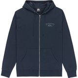 Quiksilver - Eqyft05135 - Fleece - Blauw - Volledige Rits