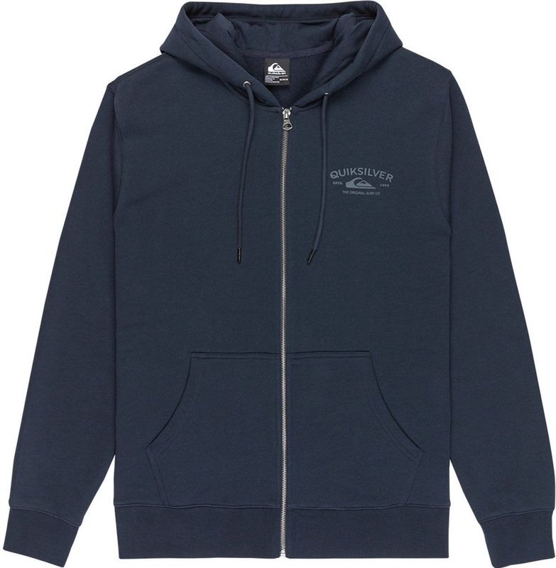 Quiksilver - Eqyft05135 - Fleece - Blauw - Volledige Rits