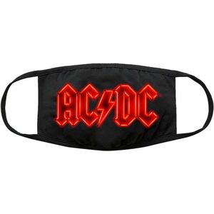AC/DC - Neon Logo Masker - Zwart