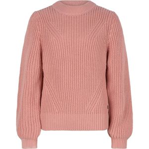 Indian Blue meiden gebreide sweater Shoulder Fancy Blush Pink