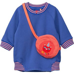 Oilily - Doemaar sweat dress - Blauw - 74/12m