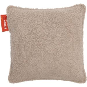 Stoov Warmtekussen | Ploov² Beige | Duurzaam & Draadloos | Infrarood warmtekussen | 45x45 cm | Plus batterij