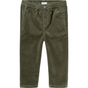 Name it broek jongens - groen - NMMben cord - maat 92